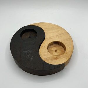 Yin Yang Tealight Candle Holder